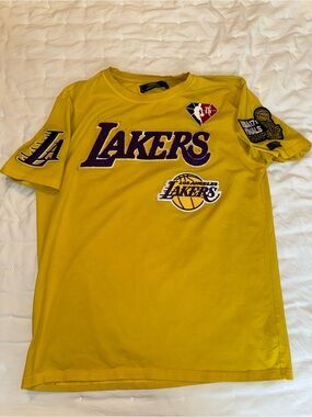 Los Angeles Lakers Yellow Logo Tee